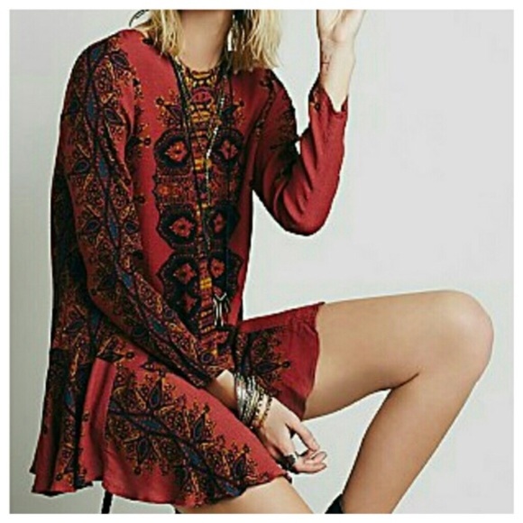 Free People Tops - Free People Smooth talker tunic open back size XS